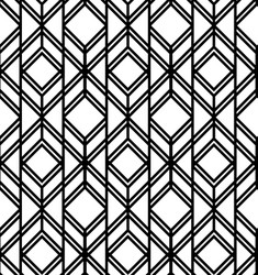 Isometric Graph Paper Background Seamless Pattern Vector Image