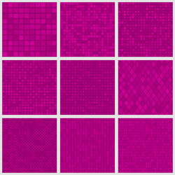 Abstract seamless patterns of small elements vector