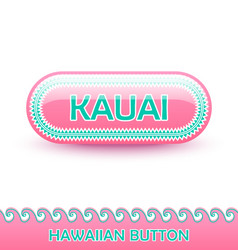 rounded and glossy button with traditional vector image