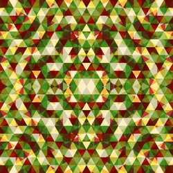 triangular mosaic colorful background vector image