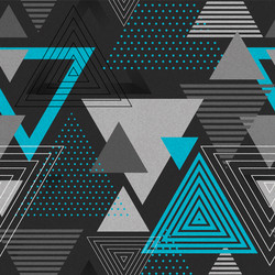 Abstract hipster polygon triangle background vector