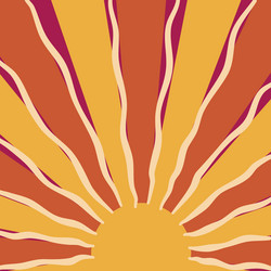 groovy poster y2k retro background for print vector image