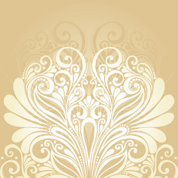 Golden ornate background Royalty Free Vector Image