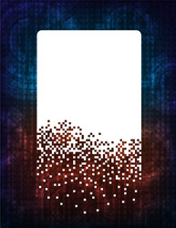 Binary Code Background vector image