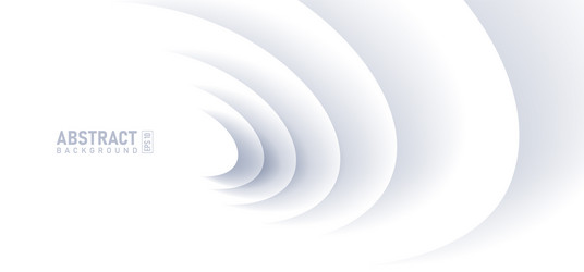 Abstract ripple effect on white background circle vector