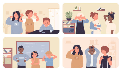 Bad Behavior In School Cartoon