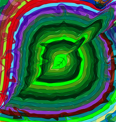 abstract color image of leaf vector image