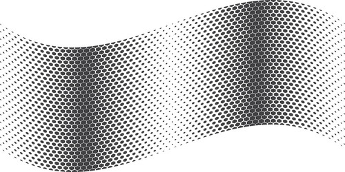 halftone hexagonal abstract geometric background vector image