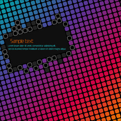 abstract geometric background with space for text vector image