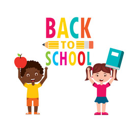 Back to school design vector