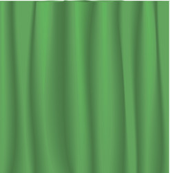 green curtain Vector Image