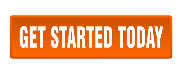 get started today button square vector image
