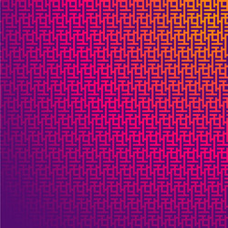 graphic abstract geometry maze pattern blue vector image