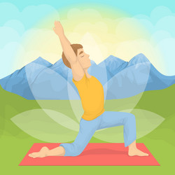 Old Man Yoga Vector Images (over 810)