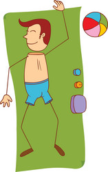 Man Beach Naked Vector Images (over 120)