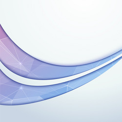 crystal stream structure wave background template vector image
