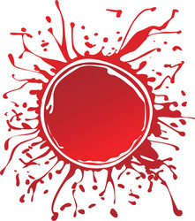 Cmyk paint splat Royalty Free Vector Image - VectorStock