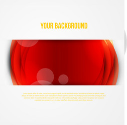 abstract circles template object web vector image