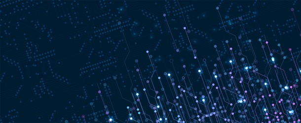abstract structure circuit computer technology vector image