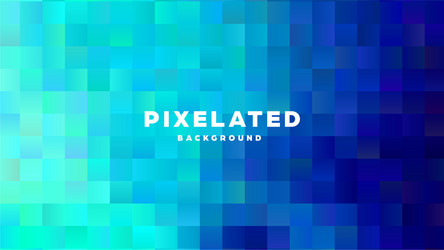 polygonal abstract background with squares vector image