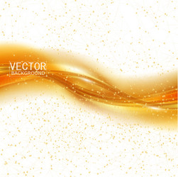 Beautiful gold satin vector