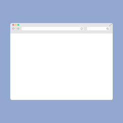 Browser Window Icon vector image