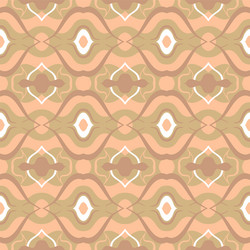 seamless pattern with arabic motif in soft beige vector