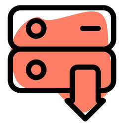 Data leak exposed confidential information Vector Image