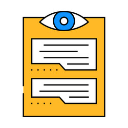 visual feedback ux ui design icon color vector image
