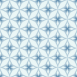 white and blue circles seamless pattern vector image