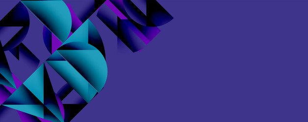 abstract geometric pattern with intersecting vector image