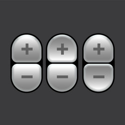 light web ui elements design gray vector image