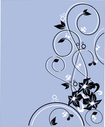 Elegant Floral Background vector image