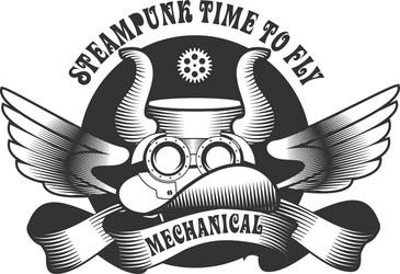 steampunk mechanism Vector Image
