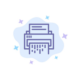 confidential data delete document file vector image