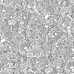 Medical and health seamless pattern vector