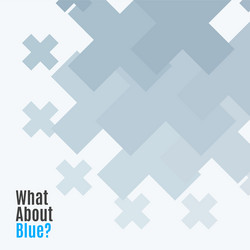 abstract design elements with cross vector image