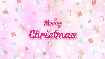 Merry christmas festival background vector