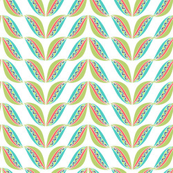 seamless pattern colorful design vector image