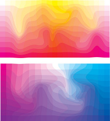 abstract colorful mosaic background polygon vector image
