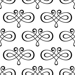 Elegant Swirl Pattern vector image