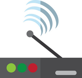 isolated wifi and internet design vector image