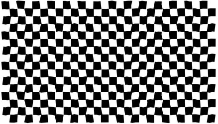 psychedelic checkerboard pattern vector image