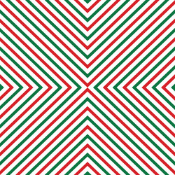 red and green diagonal stipes seamless pattern vector image