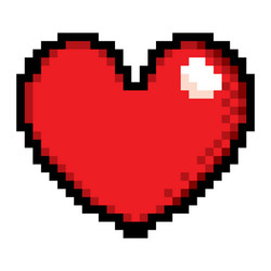 Heart - PixelArt by MiguelNero