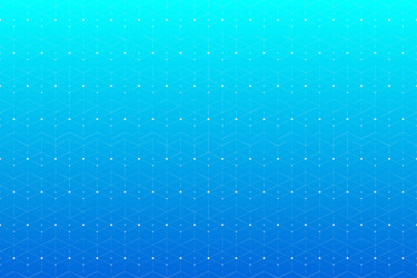 blue geometric pattern with connected lines vector image