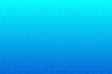 Blue geometric pattern with connected lines vector