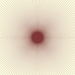radial thin lines burst element starburst vector image
