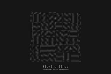 abstract line matrix pattern noise flow dynamic vector image
