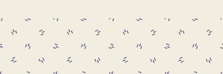 Masculine block print pine tree ribbon Royalty Free Vector